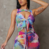 Nashaly Mini Dress - Purple