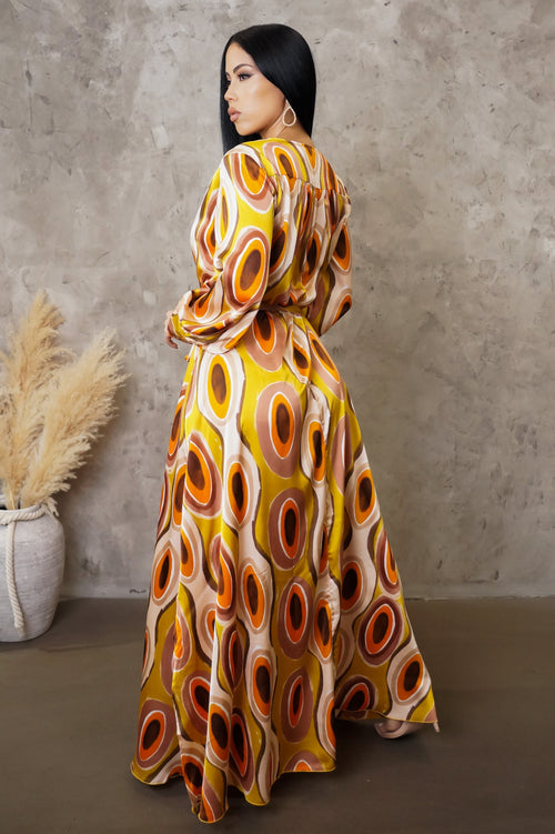 Impeccable Maxi Dress - Yellow