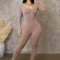 My Play Jumpsuit - Taupe