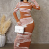 Can't Take Her Midi Dress - Brown