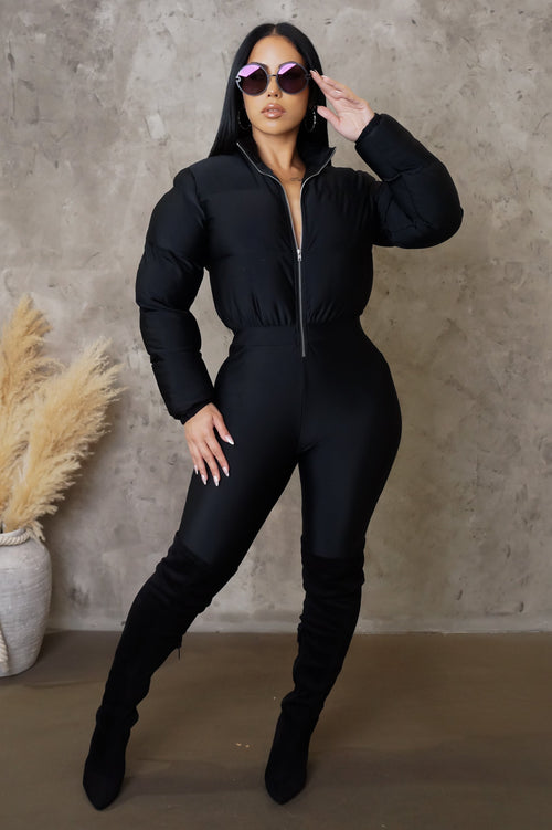 Cozy Jumpsuit - Black