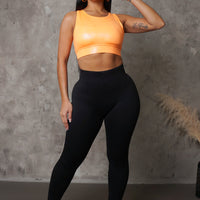 Fitness Day Top- Orange
