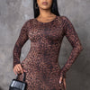 Let's Go Wild Midi Dress - Jaguar