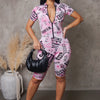 Fashion Queen Romper - Pink