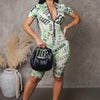 Fashion Queen Romper - Green