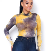 Marbella Bodysuit - Mustard
