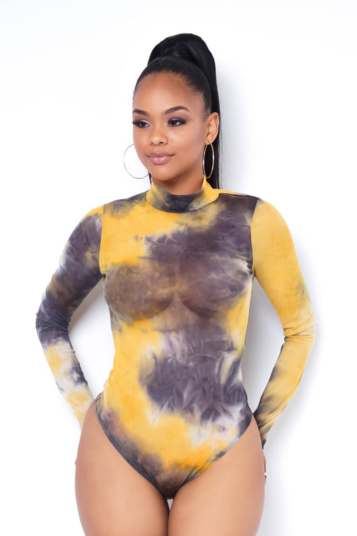 Marbella Bodysuit - Mustard