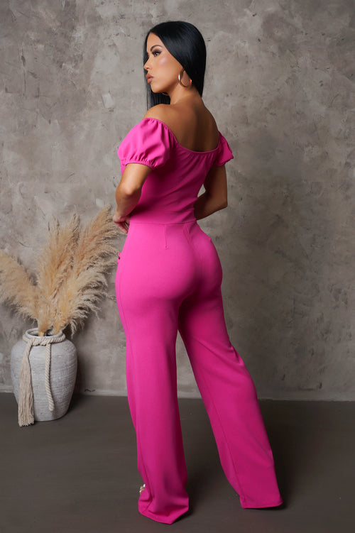 Before I Go Jumpsuit - Pink