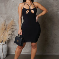 Paulina's Mini Dress - Black