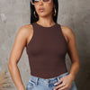 Into Me Top - Brown