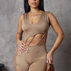 Candance Romper - Taupe
