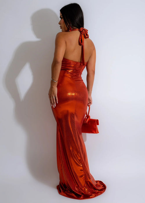 Missing Me Maxi Dress - Orange