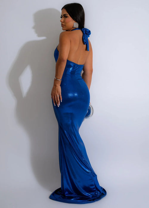 Missing Me Maxi Dress - Blue