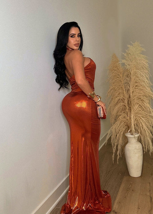 Missing Me Maxi Dress - Orange